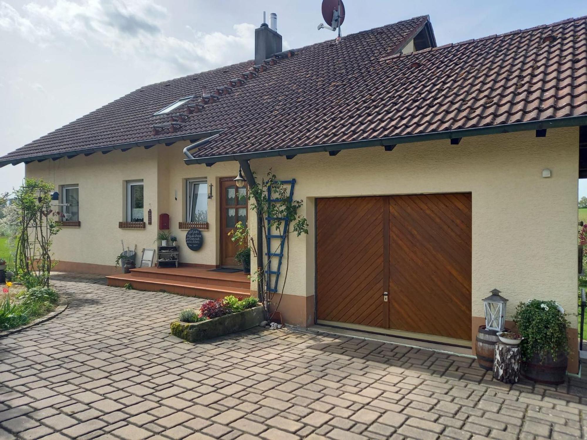 Ferienwohnung Pfadenhauer Pfarrweisach Dış mekan fotoğraf