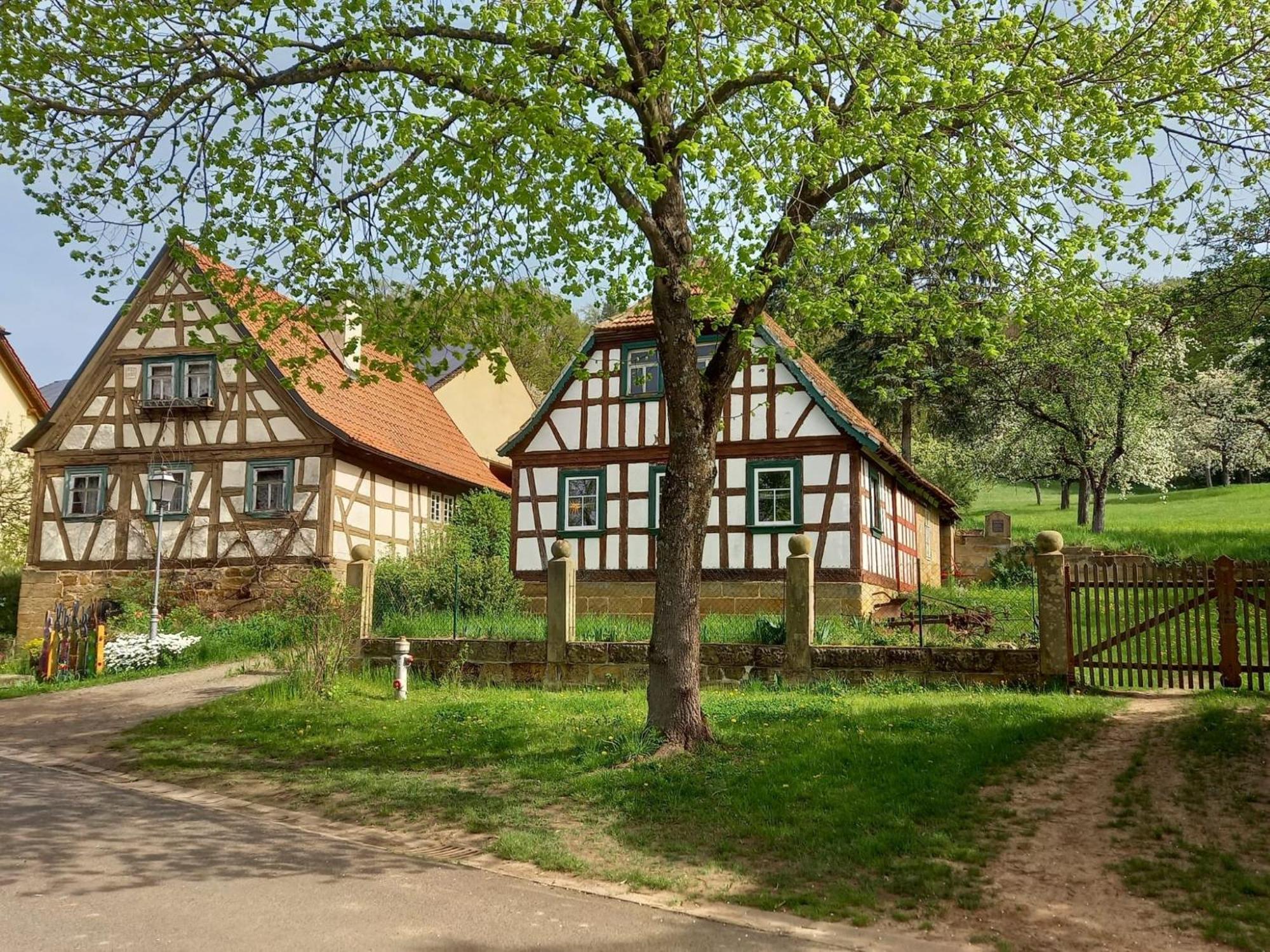 Ferienwohnung Pfadenhauer Pfarrweisach Dış mekan fotoğraf